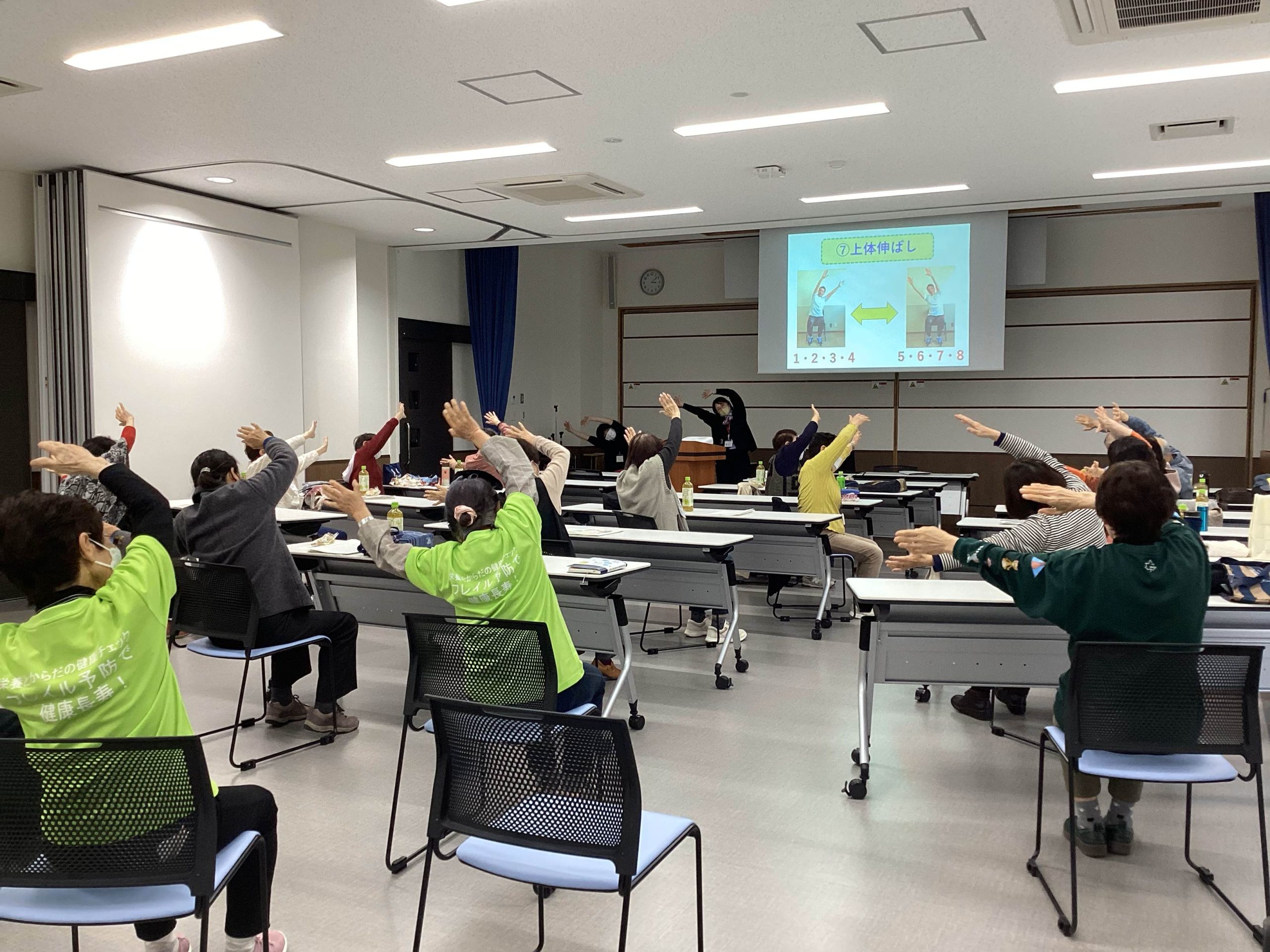 飯塚市　幸袋交流センターで健康教室を行いました。