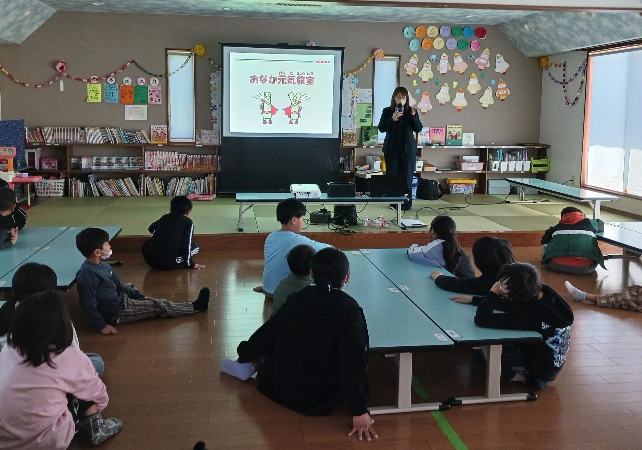 福智町　上野小学校学童で出前授業を行いました。