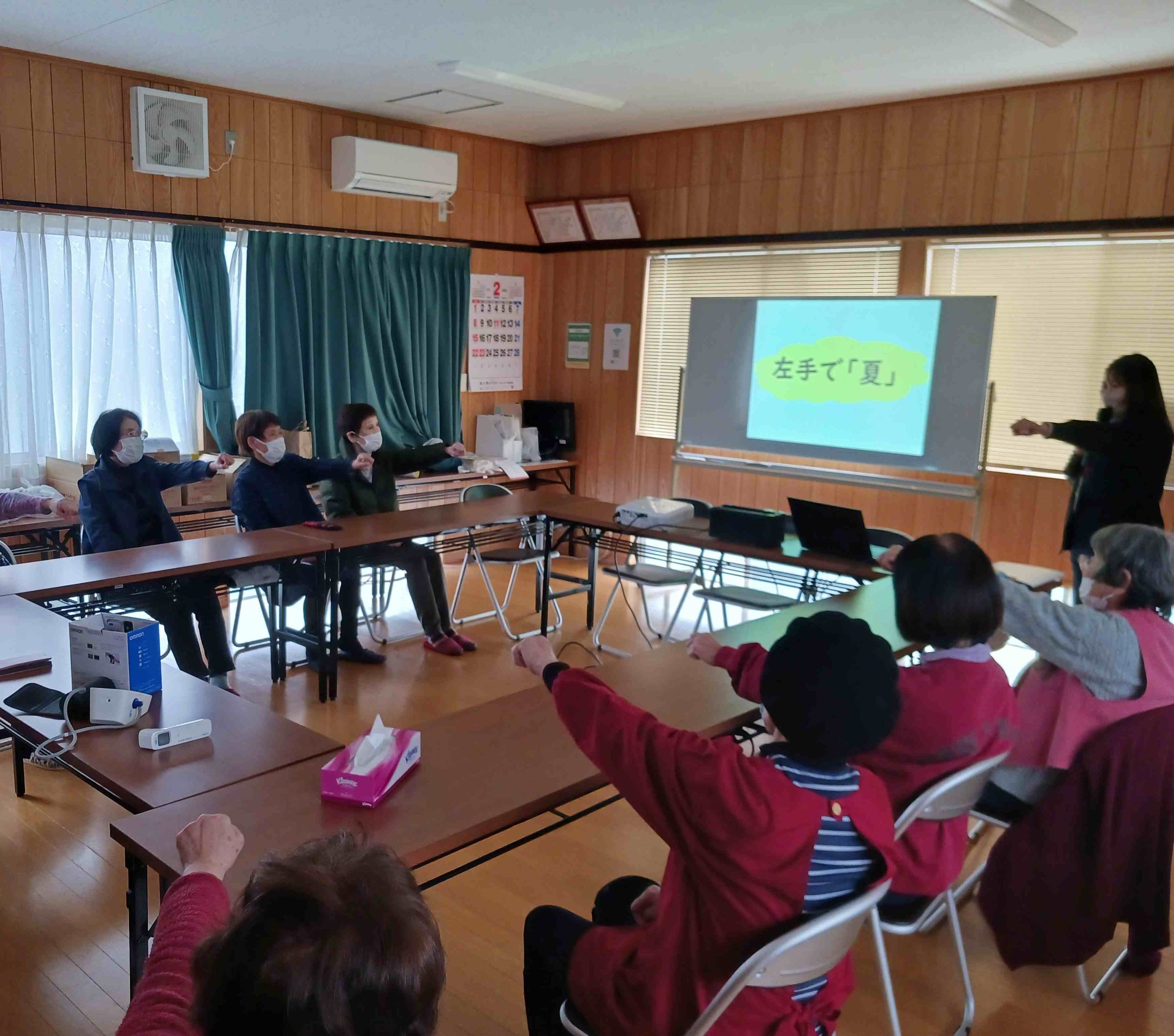 飯塚市　池田公民館で健康教室を行いました。